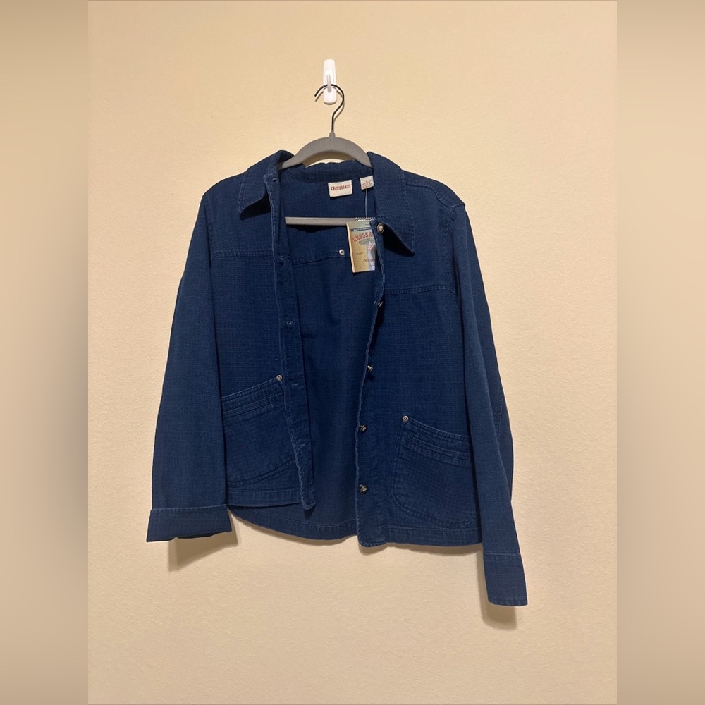 Biker Hip Crossroads Jacket New With Tags Denim Lightweighy